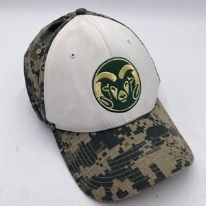 Colorado State Rams Hat The Game Green Digital Camo Fitted Pro Size Medium